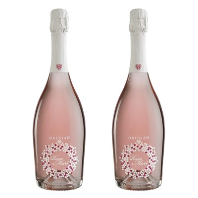 Drusian Spumante Rose Mari Duo Gift Set